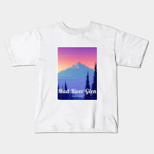 Mad River Glen ski - Vermont Kids T-Shirt